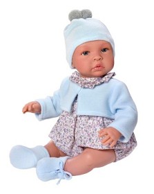 Bilde av Asi - Babydocka - Leo blommig 46 cm