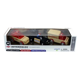 Bilde av Automoblox - 3-pack S9 Police / X9 Fire Suv / T900 Rescue 53108