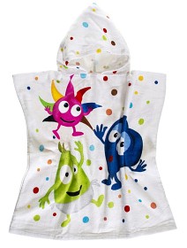 Bilde av Babblarna Badeponcho, Prikker