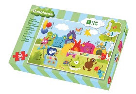 Bilde av Babblarna Flip Flap Pussel 36-bitar