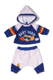 Bilde av BABY born Joggesett 43 cm (Marineblå)