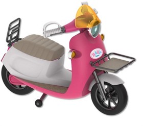Bilde av Baby Born Moped (rosa)