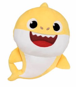 Bilde av Baby Shark Babyhaj Mjukisdjur med ljud 19 cm (Gul)