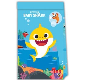 Bilde av Baby Shark godteposer (4-pack) 
