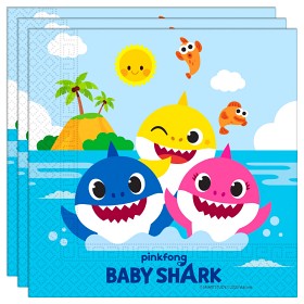 Bilde av Baby Shark servietter 20 st