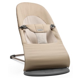 Bilde av BabyBjörn Vippestol Balance Soft Cotton (Khaki/Beige)