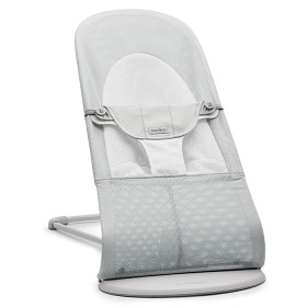 Bilde av BabyBjörn Vippestol Balance Soft Mesh (Sølv/Hvit)