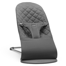 Bilde av BabyBjörn Vippestol Bliss Classic Quilt (Antracitgrå)
