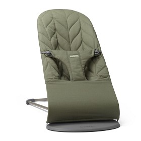 Bilde av BabyBjörn Vippestol Bliss Classic Quilt Woven (Dark Green)