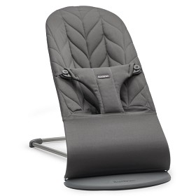 Bilde av BabyBjörn Vippestol Bliss Petal Quilt (Antracitgrå)