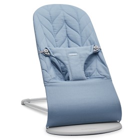Bilde av BabyBjörn Vippestol Bliss Petal Quilt (Blå)