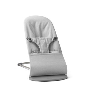 Bilde av BabyBjörn Vippestol Bliss Woven (Light Grey Melange)