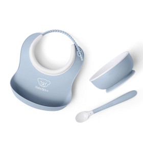 Bilde av Babybjörn Barnservise 3-deler (Powder Blue)