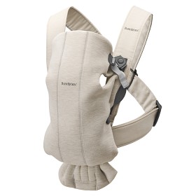Bilde av BabyBjörn Bæresele Mini 3D Jersey (Lys Beige)