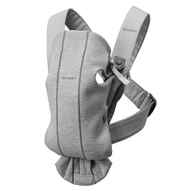 Bilde av BabyBjörn Bæresele Mini 3D Jersey (Lys Grå)