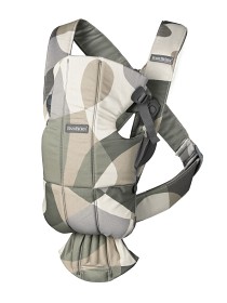 Bilde av BabyBjörn Bæresele Mini Bomull (Khaki/Grøn)