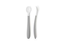 Bilde av BabyBjörn Skjeer 2-pack (Light grey)