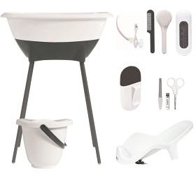 Bilde av BabyDan Bath set (Vit)