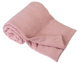 Bilde av Babymatex Babyteppe Muslin (Dusty Pink)