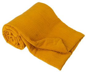 Bilde av Babymatex Babyteppe Muslin (Mustard)