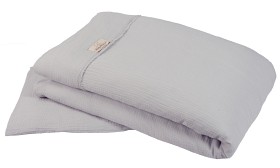 Bilde av Babymatex Sengetøy Sett Muslin (Soft Grey)