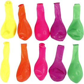 Bilde av Ballonger 23 cm 10 st (Neon)