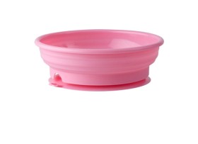 Bilde av Bambino Tallrik med sugfot (Rosa)