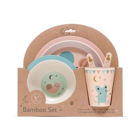 Bilde av Petit Monkey Bambuservis Snigel Aprikos