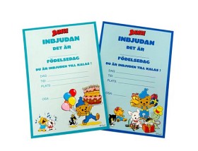 Bilde av Bamse Invitasjonskort 8 stk (Parti)
