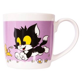 Bilde av Bamse Kopp Katten Jansson & Husmusen (Lilla)