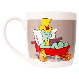 Bilde av Bamse Kopp Skalman i trillebåren (Varmgrå)