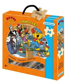 Bilde av Bamse och Dunderklockan Träpussel 30 bitar