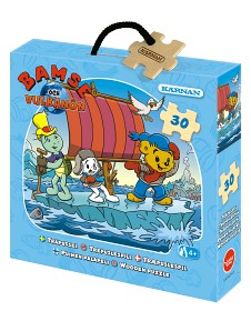 Bilde av Bamse och Vulkanön Askpussel (30-bitar)