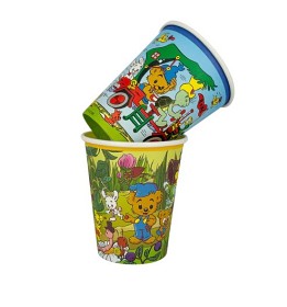Bilde av Bamse Pappersmuggar 8 st (Natur)