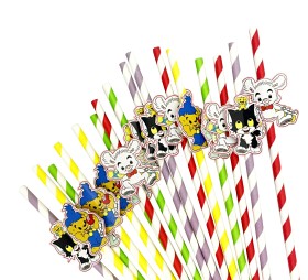Bilde av Bamse Sugrör 16-pack