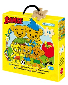 Bilde av Bamse - Trepuslespill 15 biter