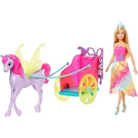 Bilde av Barbie Chariot + Fantasy Horse+ Princess
