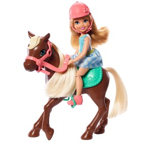 Bilde av Barbie Chelsea & Pony (Blonde)