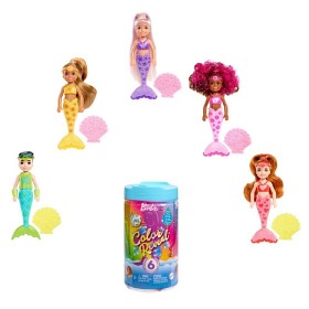 Bilde av Barbie Color Reveal Chelsea Havfrue Regnbue Mini