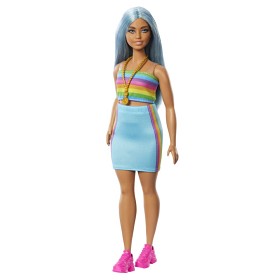 Bilde av Barbie Fashionista Dukke Rainbow Athleisure