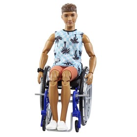 Bilde av Barbie Fashionista Ken Rullestol