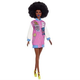 Bilde av Barbie Fashionistas Doll Letterman Jacket