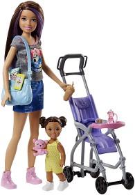 Bilde av Barbie - Skipper Babysitters INC - Barnvakt med sulky