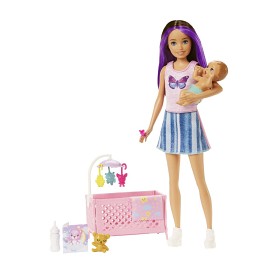 Bilde av Barbie Skipper Sleepy Baby Playset