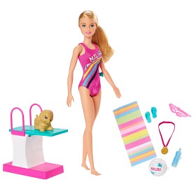 Bilde av Barbie Swimmer Doll