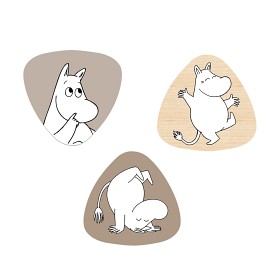 Bilde av Barbo Toys Mumin Kroker 3-pakning (Mix)