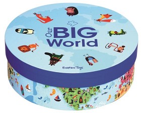 Bilde av Barbo Toys Världen Pussel 200-bitar