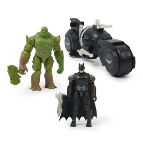 Bilde av Batman Batcycle med 10 cm figurer