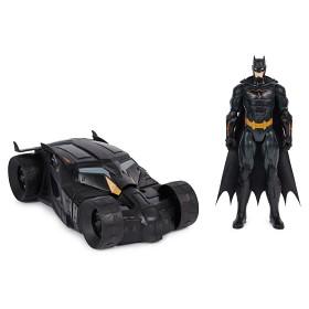 Bilde av Batman Value Batmobil med 30 cm figur (Svart)