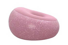 Bilde av Bestway Fåtølje Oppblåsbar 112x122x66cm (Rosa)